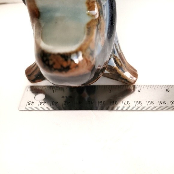 Vintage El Palomar Mexico Hand Painted Pottery Fish Sculpture 11.5" - Picture 10 of 11